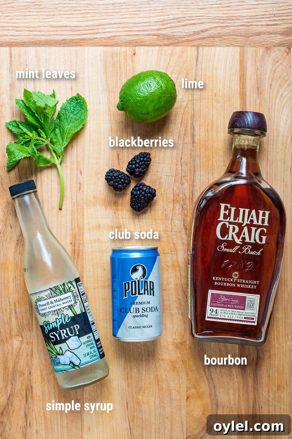 Blackberry Bourbon Smash Cocktail Recipe 3 Ingredients for Blackberry Bourbon Smash