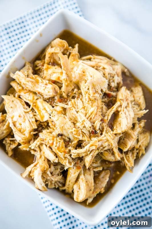 Copycat Cafe Rio Shredded Chicken Recipe 2 Homemade cafe rio shredded chicken