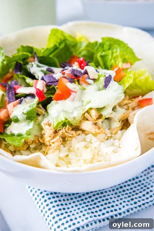 Copycat Cafe Rio Shredded Chicken Recipe 5 Used Mexican shredded chicken to make Cafe Rio Salads