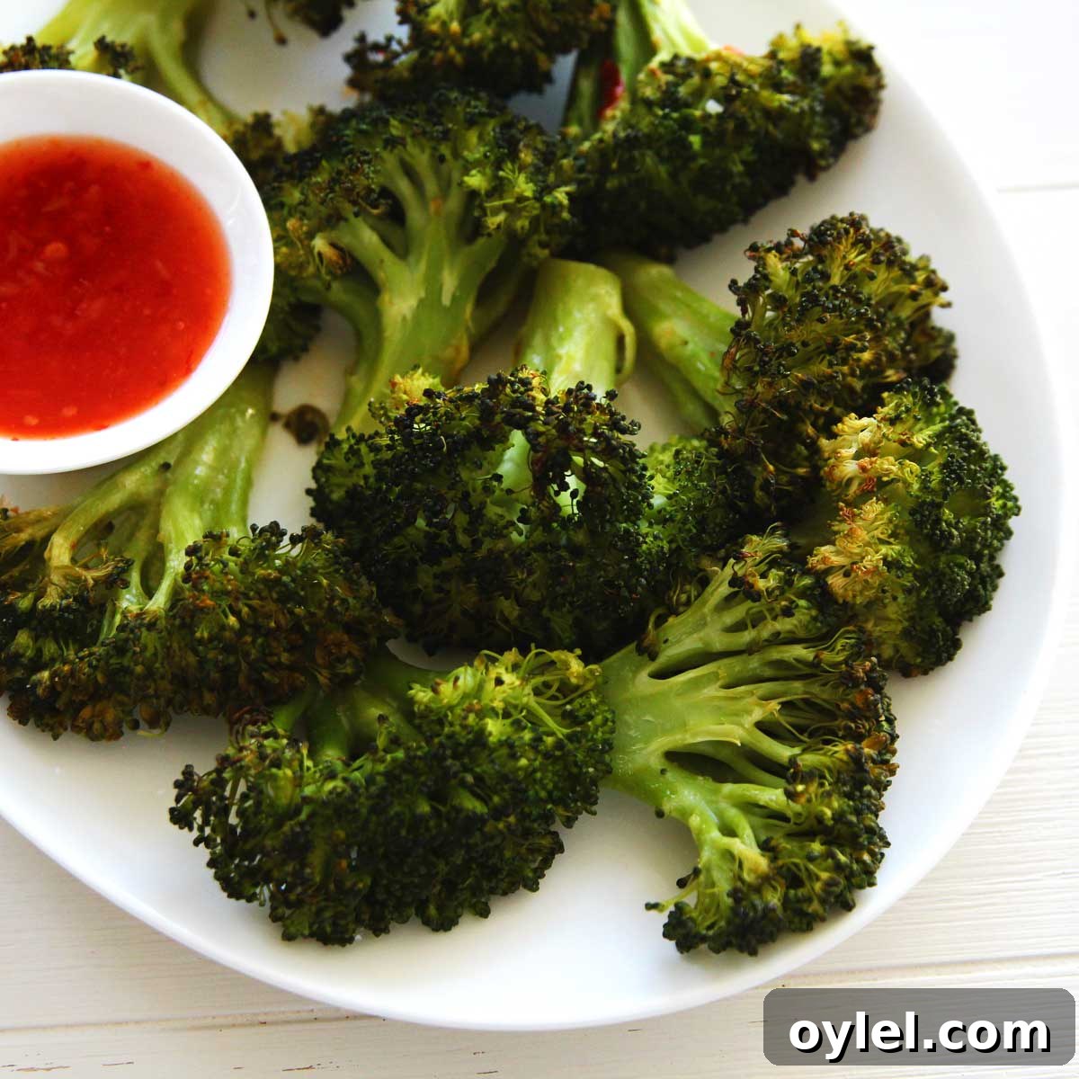 oven roasted sweet chili broccoli recipe