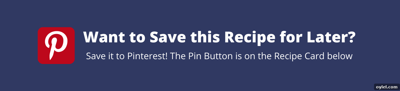 save this recipe for later! Pin now at Pinterest