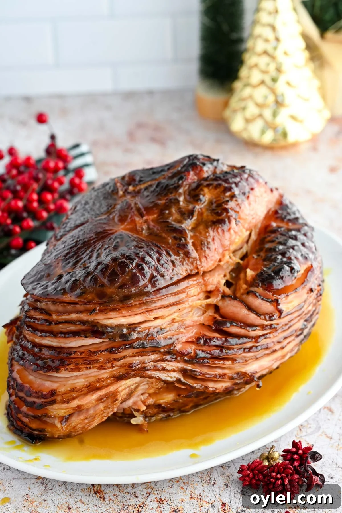 Christmas ham.