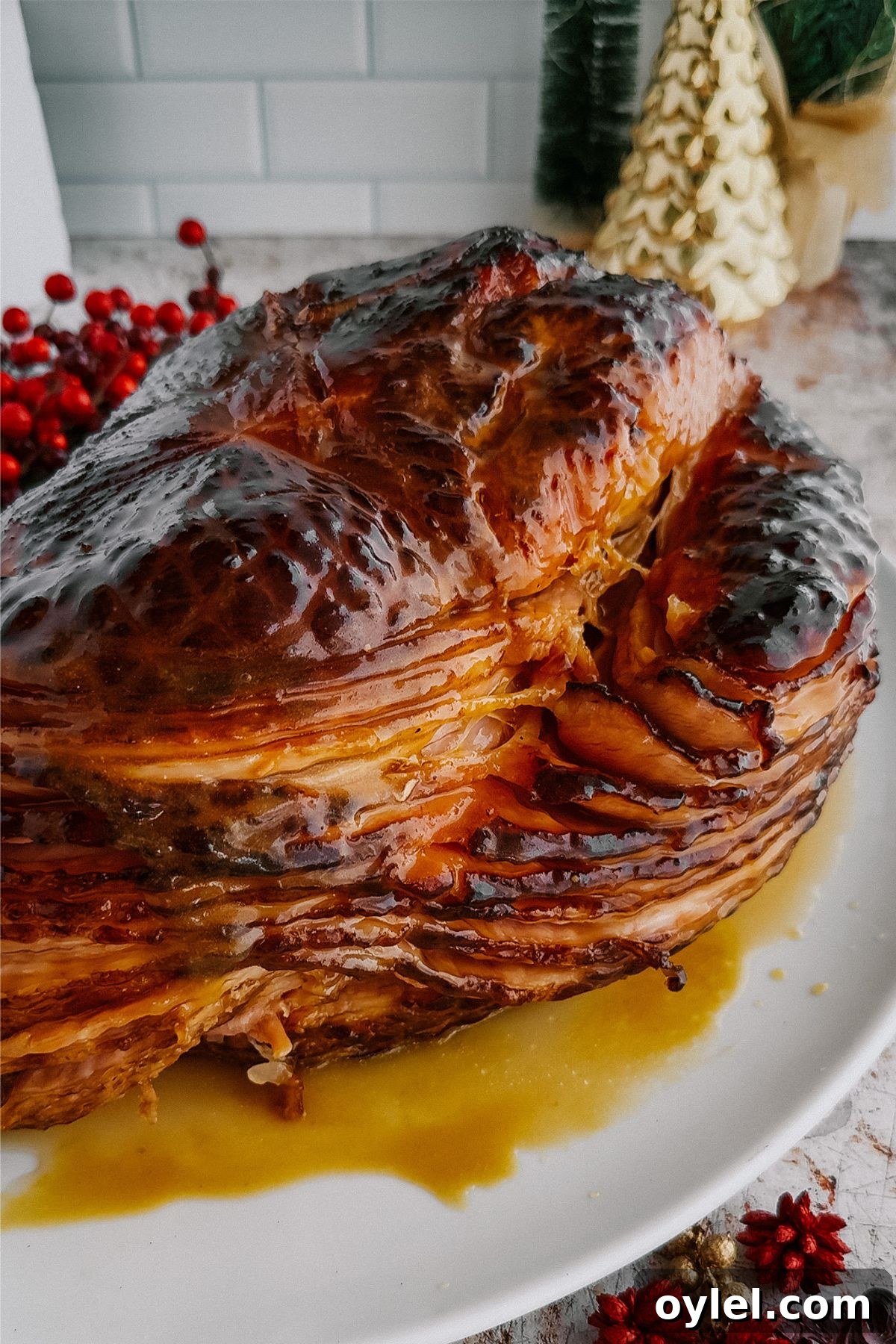 Christmas ham.