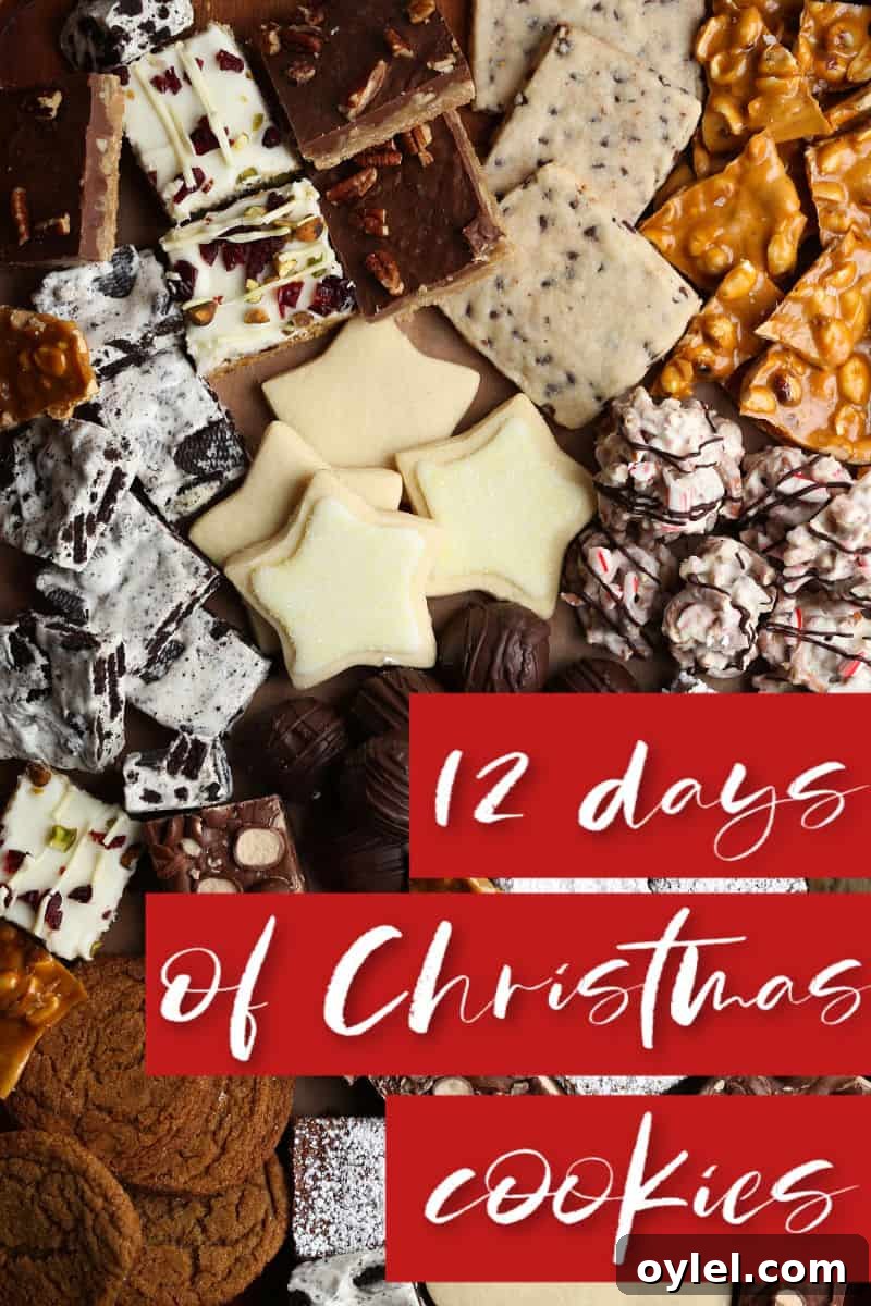 12 Days of Christmas Cookies