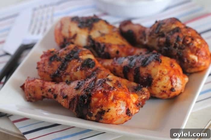 Garlic Lime Taco Style Grilled Chicken Drumsticks Recipe 8 Chicken Drumsticks