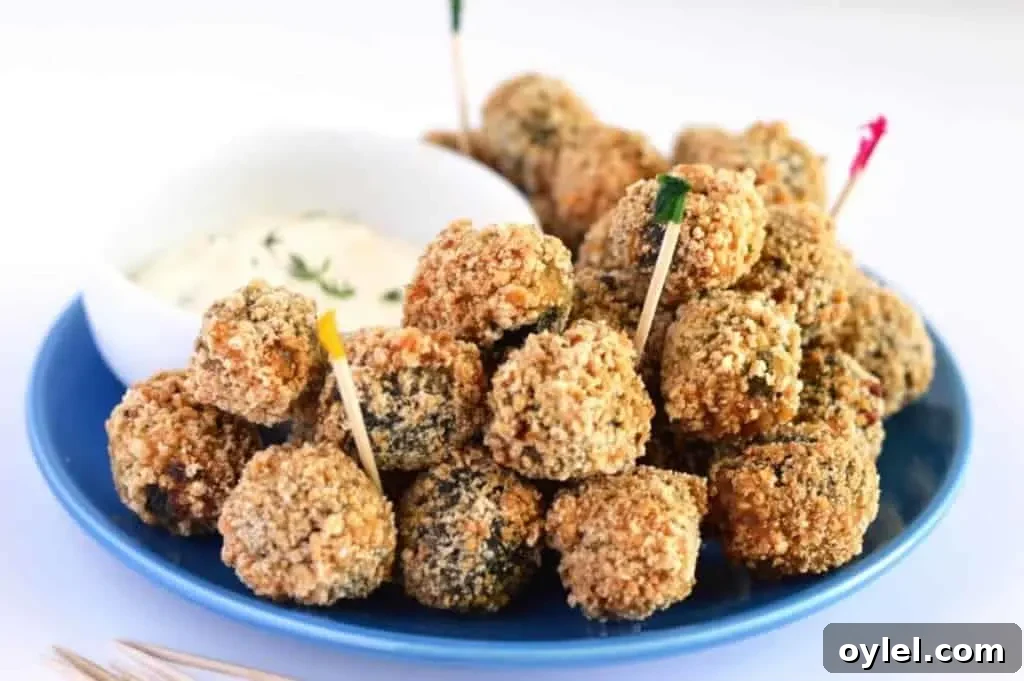 Sausage Stuffed Fried Olives