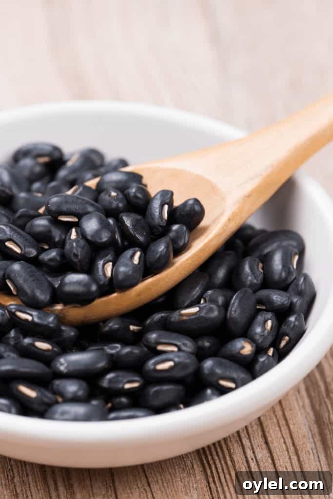 How to Reheat Black Beans Without Drying Them 4 Black Beans are heated up under medium-high heat