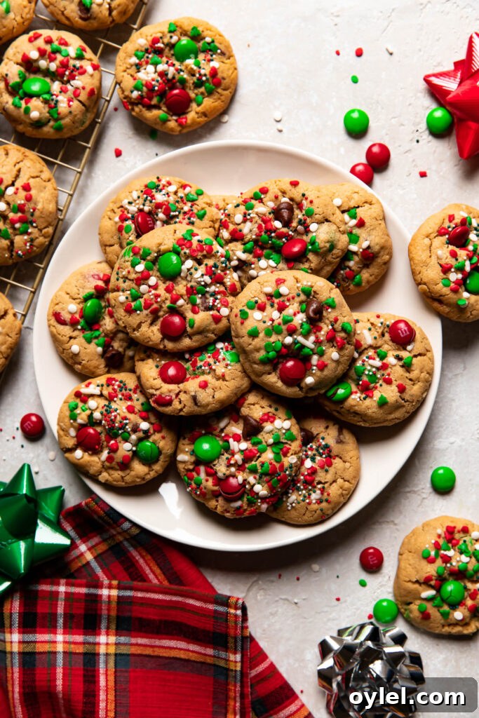 christmas monster cookies.