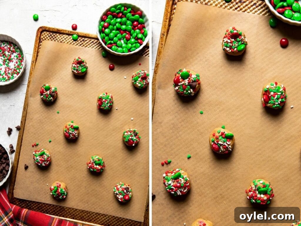 christmas monster cookies.