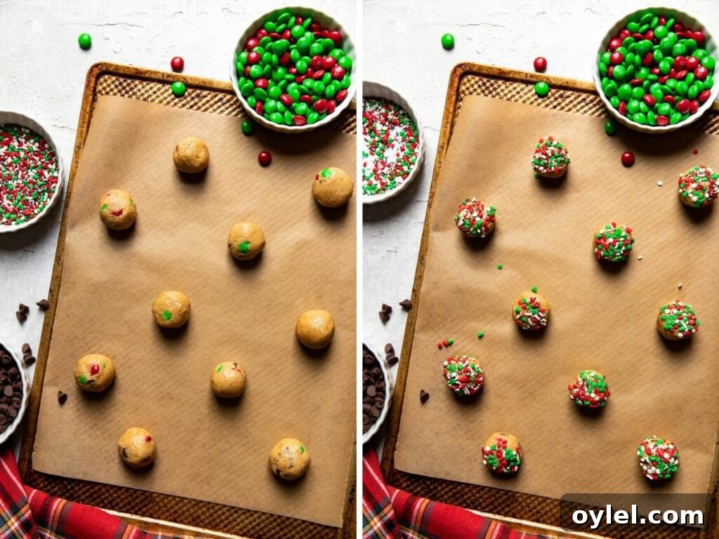christmas monster cookies.
