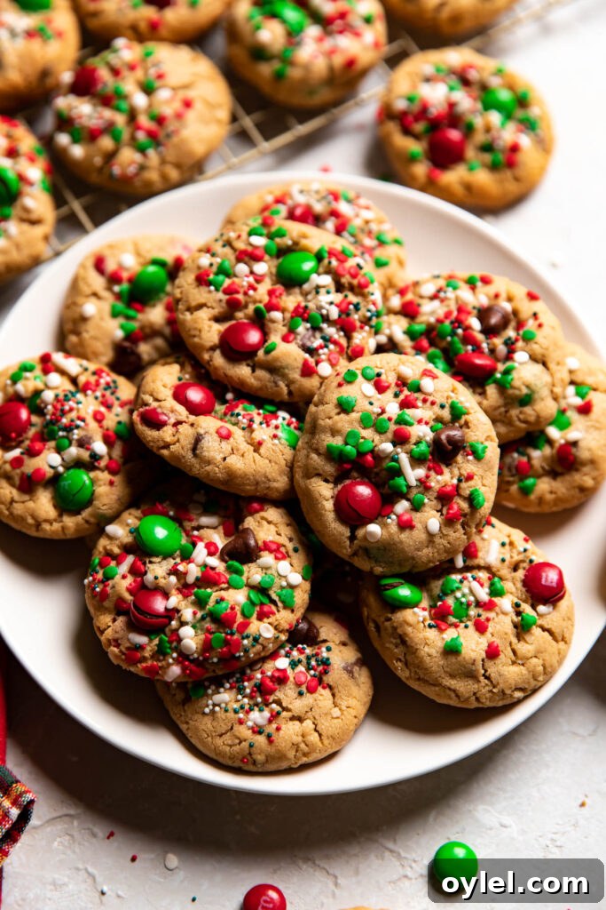 christmas monster cookies.