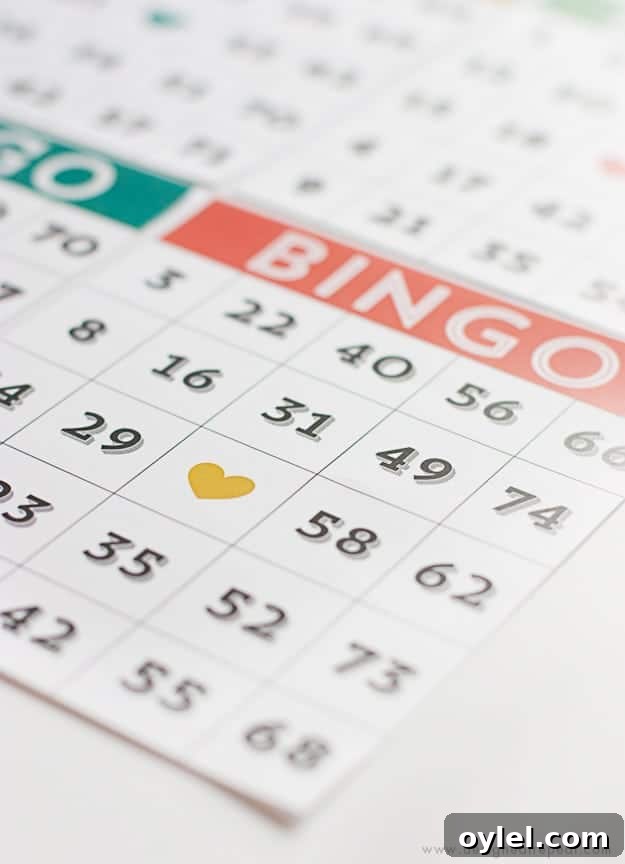 Printable & Cute Bingo Cards - Download for Free!