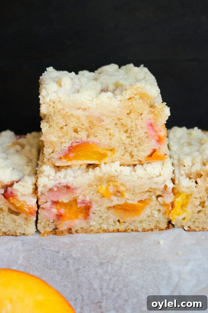 Peach Coffee Cake