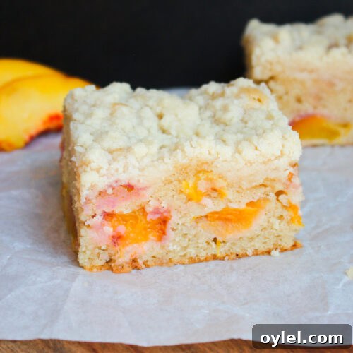 Peach Coffee Cake