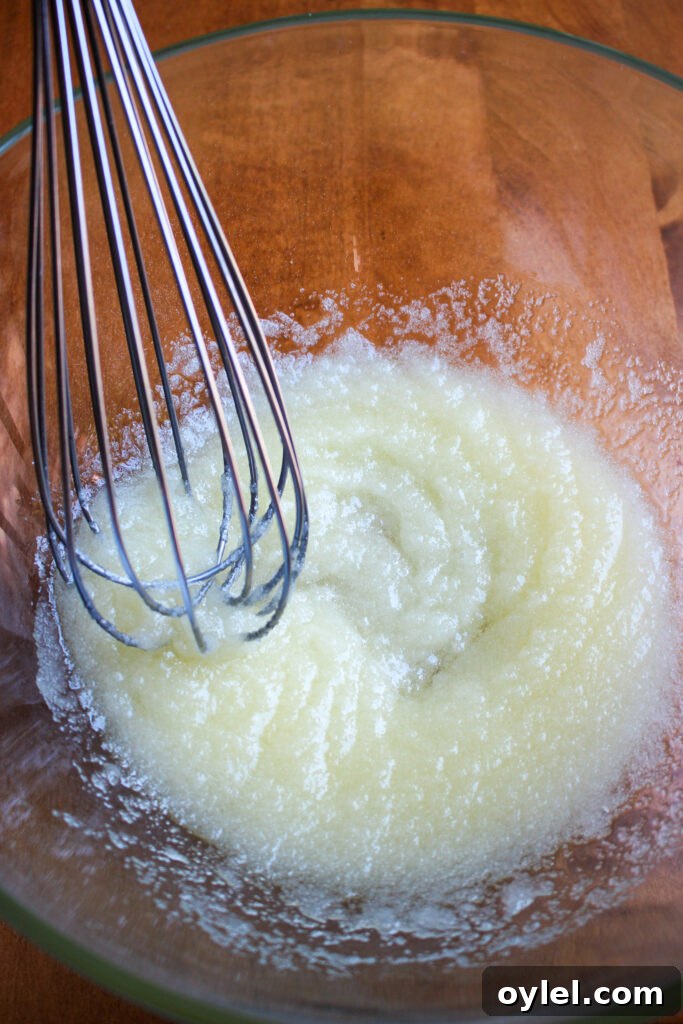 Whisking ingredients