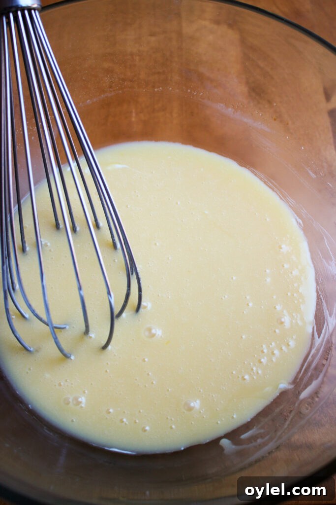 Batter mixed