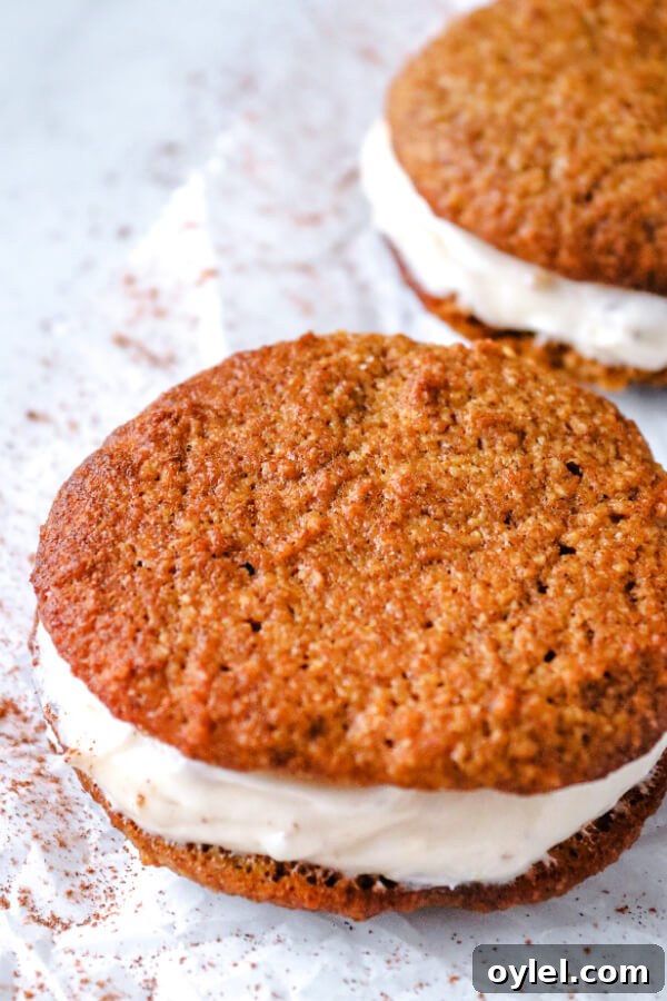 Keto Pumpkin Whoopie Pies with Cream Cheese Filling 2 Keto Pumpkin Whoopie Pies with cream cheese and pecan filling