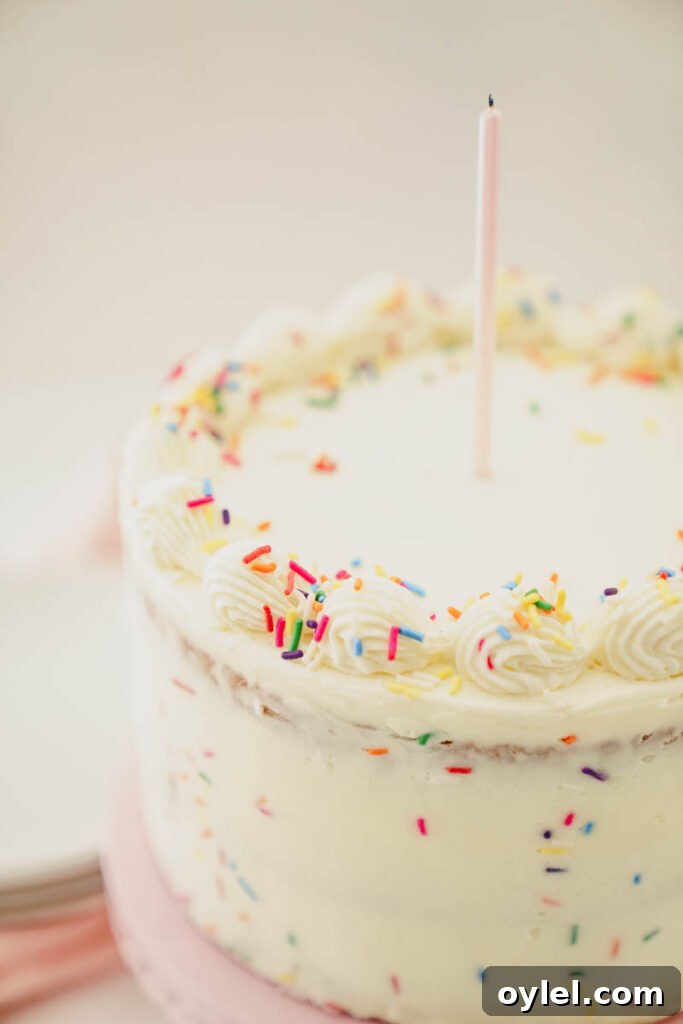 Cooling cake layers