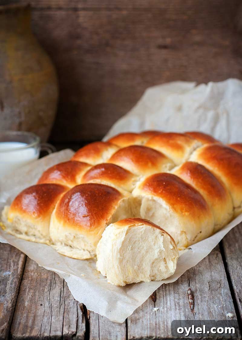 Bread on wax paper