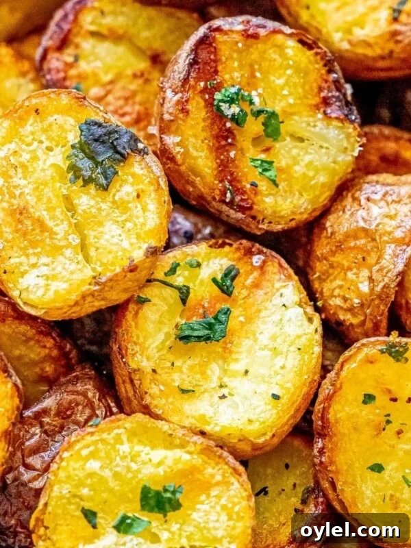 picture of grilled potatoes in a bowl