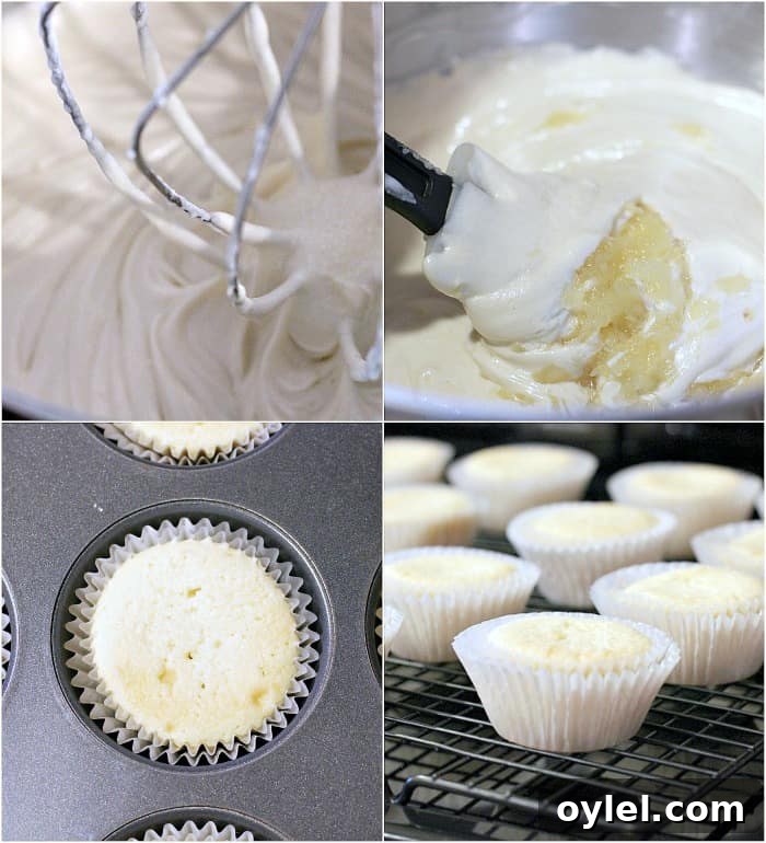 Honey Cream Cheese Frosted Pineapple Coconut Cupcakes 4 Pineapple Coconut Cupcakes with Honey Cream Cheese Frosting