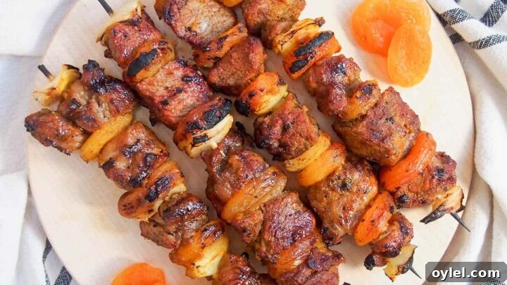 Grilling Recipes for Every Occasion: Weeknights to Holidays 32 Image for Sosaties (South African lamb and apricot kebabs)