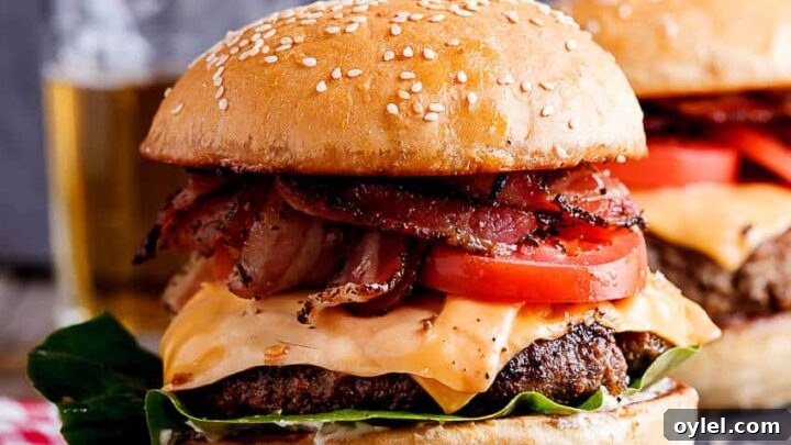 Grilling Recipes for Every Occasion: Weeknights to Holidays 5 Image for Classic Bacon Cheeseburger