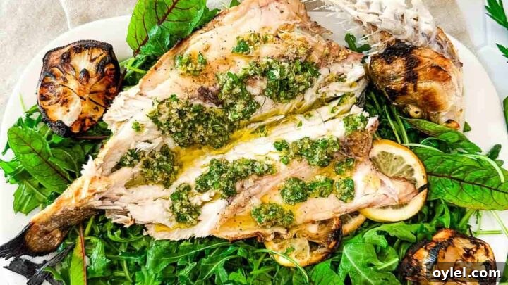 Grilling Recipes for Every Occasion: Weeknights to Holidays 29 Image for The Best Whole Grilled Branzino with Salsa Verde