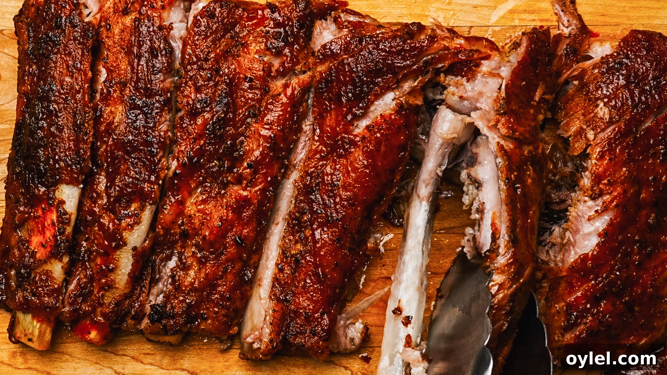 Fall-Off-the-Bone Spare Ribs Recipe 8 Step-by-step photos showing how to bake spare ribs in the oven.