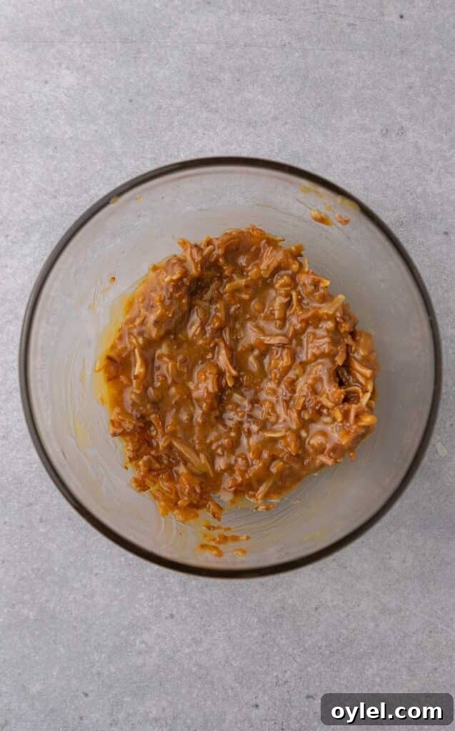 Toasted coconut and caramel