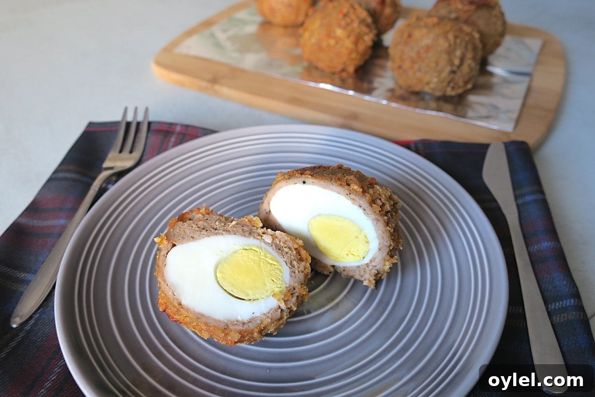Low Carb Baked Scotch Eggs
