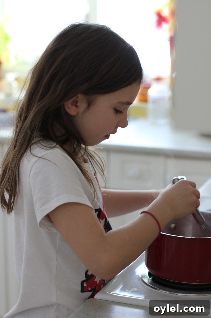 cooking with kids, raspberry marshmallows
