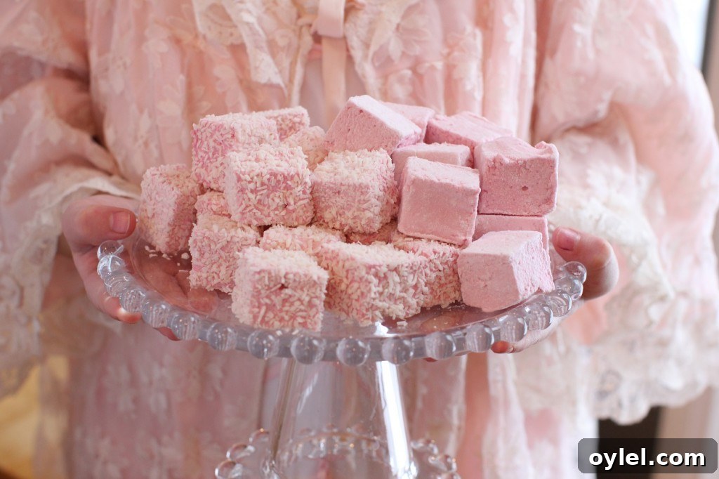 cooking with kids, raspberry marshmallows