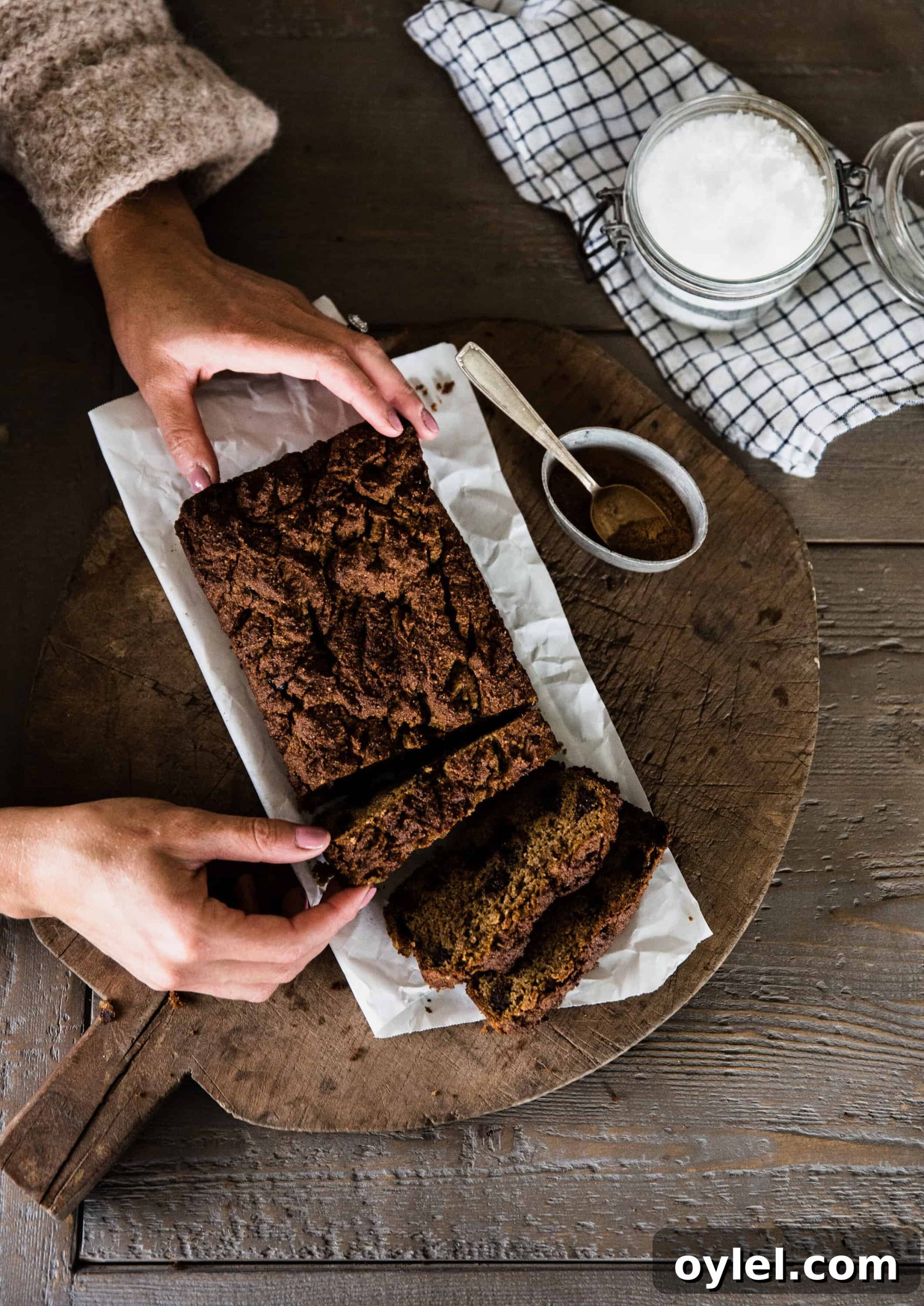 Moist Pumpkin Chocolate Chip Bread Recipe 5 Healthy pumpkin bread sweetened with maple syrup and made with almond flour