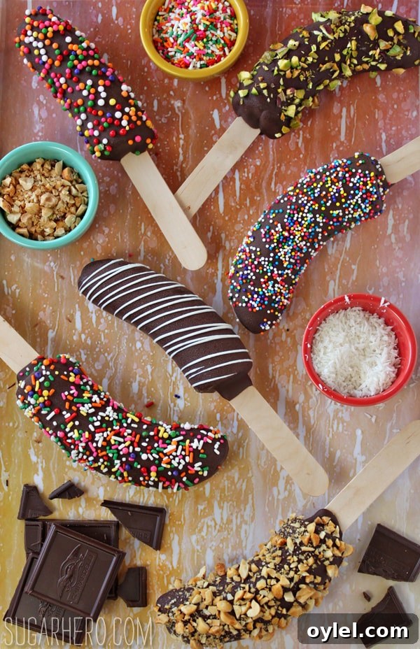50 No-Bake Dessert Recipes 14 50 No Bake Treats: Chocolate-Dipped Frozen Bananas