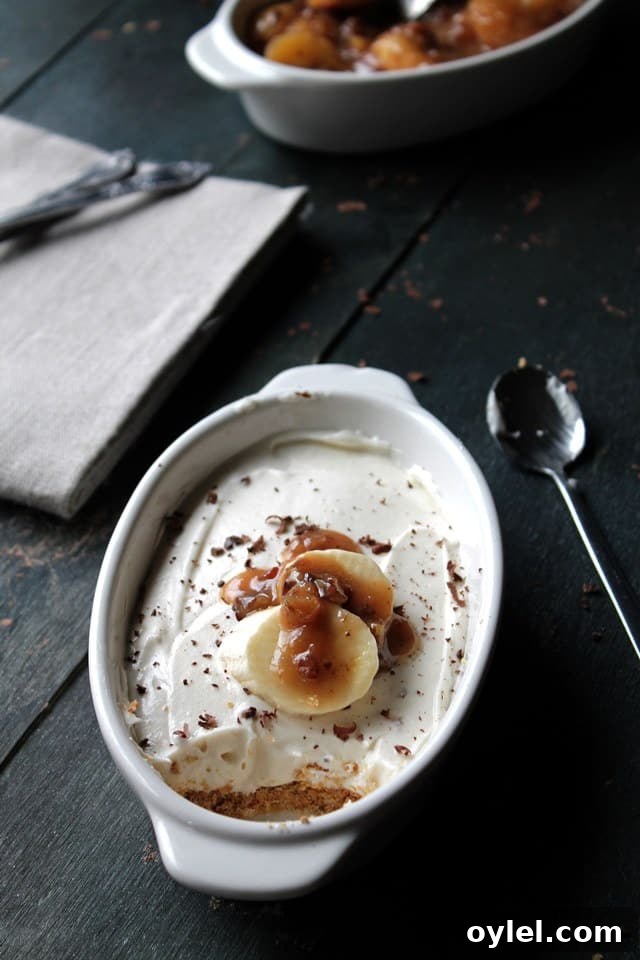 50 No-Bake Dessert Recipes 3 50 No Bake Treats: Banana Foster No-Bake Cheesecake