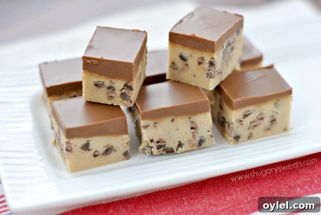 50 No-Bake Dessert Recipes 41 50 No Bake Treats: Peanut Butter Cookie Dough Bars