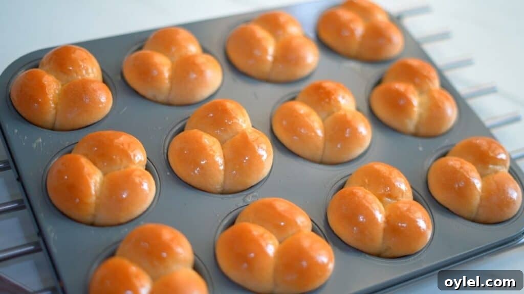 old fashioned cloverleaf rolls
