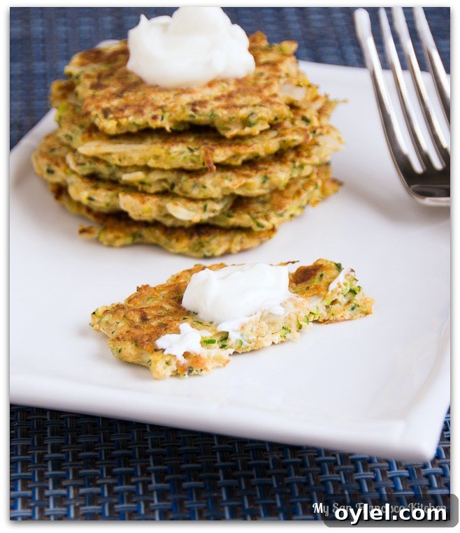 8 Hearty Side Dishes That Turn Soup into a Full Meal 10 zucchini-fritter-bite