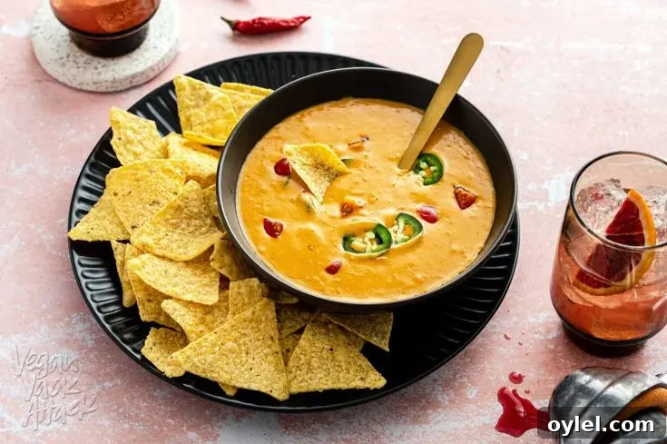 5-Minute Vegan Blender Queso