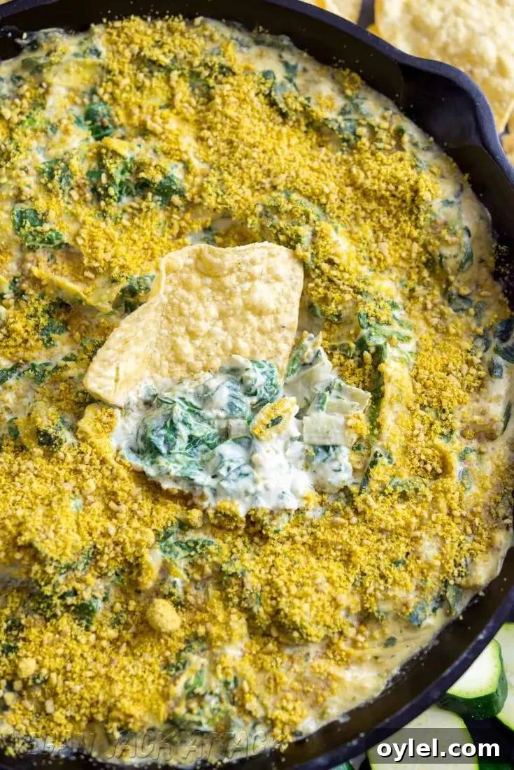 Minimalist Baker Spinach and Artichoke Dip