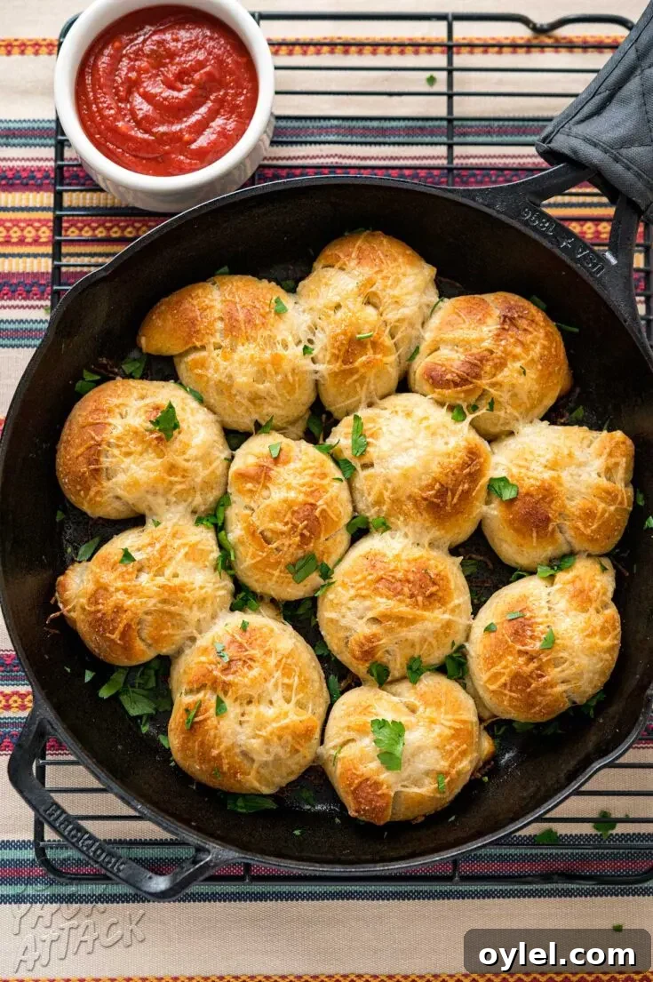Sourdough Discard Garlic Knots