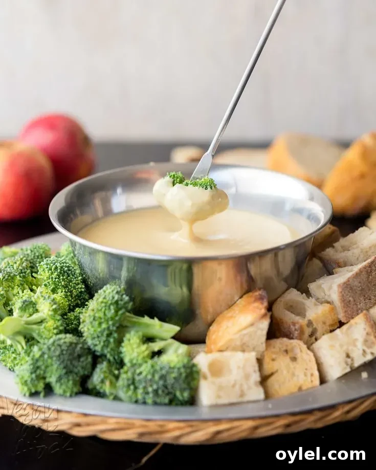 White Bean Beer Fondue