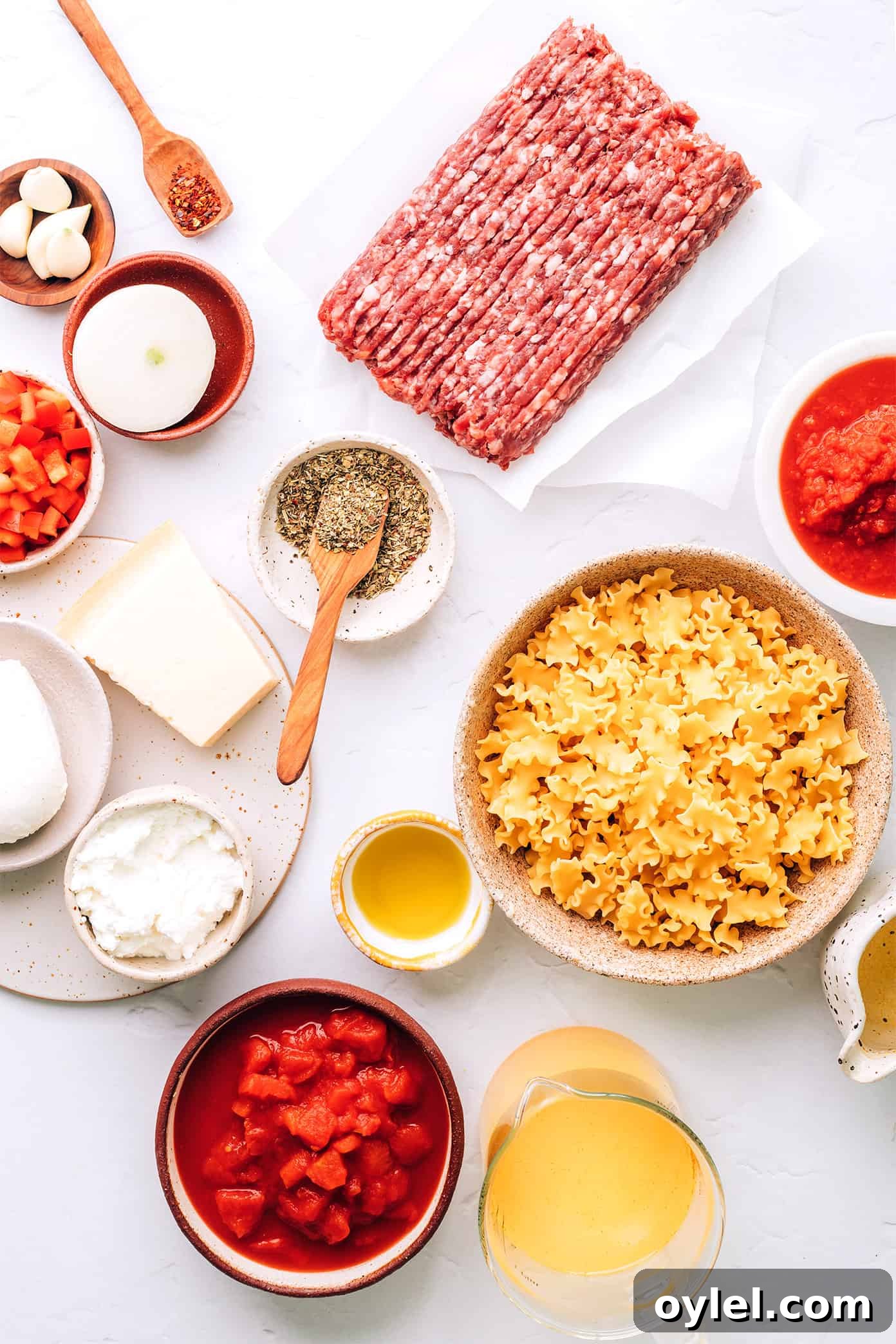 Lasagna Soup Ingredients