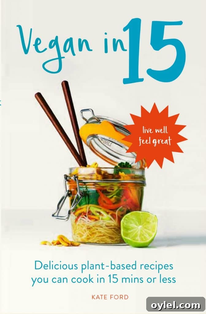 Vegan in 15 Cover | Kate Ford