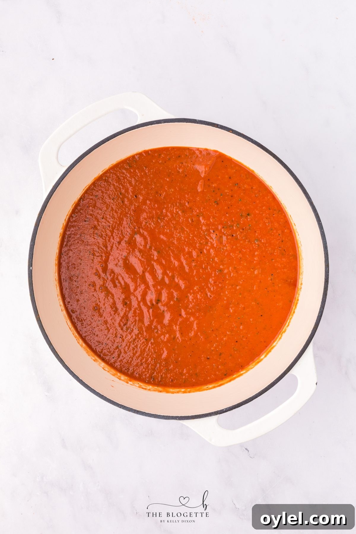 Creamy Roasted Tomato Bisque Recipe 10 Stir in cream and cheese
