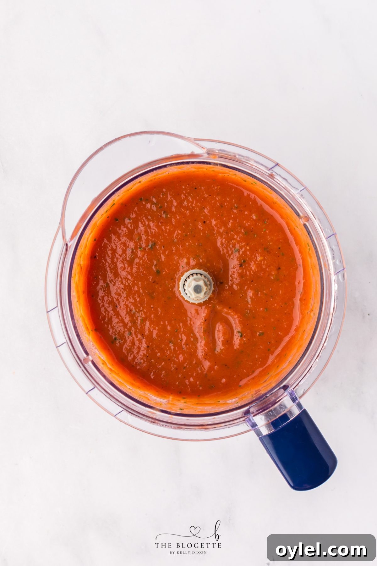 Creamy Roasted Tomato Bisque Recipe 9 Blend with herbs