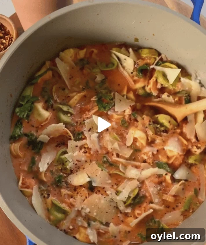 5 Recipes to Try This October 2 Tortellini soup.