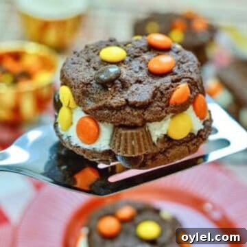 Reese's Cookie Sandwiches
