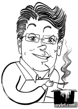 david caricature
